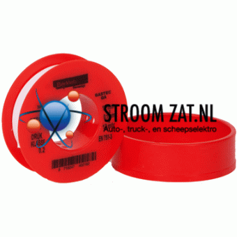 Tape Teflon isolatie 12mm x 12m wit